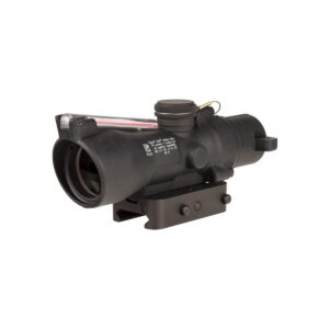 Trijicon Compact ACOG 3×24 Rifle Scope Low Height Red Crosshair 7.62×39/123gr. Illuminated Black