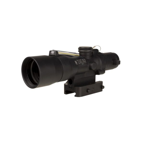 Trijicon Compact ACOG 3×30 Rifle Scope Amber Chevron 7.62x51mm/175gr. Illuminated Black w/ Mount