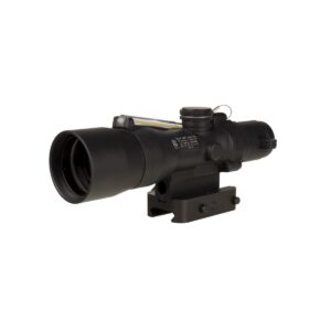 Trijicon Compact ACOG 3×30 Rifle Scope Amber Crosshair 300BLK 115/220gr. Illuminated Black