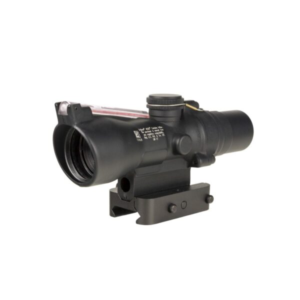 Trijicon Compact ACOG 2×20 Rifle Scope with RTRTM .223 Reticle Illuminated Black w/ Mount