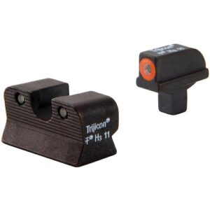 Trijicon 1911 Colt Cut HD Night Sight Set – Orange Front Outline
