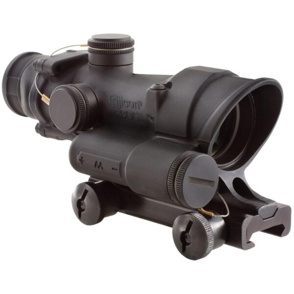 https3A2F2Fmedia.chattanoogashooting.com2Fimages2Fproduct2FTRTA02D103922FTRTA02D10392_1 Trijicon ACOG 4x32mm LED Scope – Battery Illuminated Green Horseshoe Dot .223 Ballistic Reticle with TA51 Mount