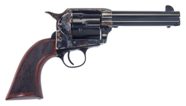 Taylor & Company Gunfighter Defender Handgun .357 Mag/.38 Spl 6rd Capacity 4.75″ Barrel Case Hardened Steel Frame