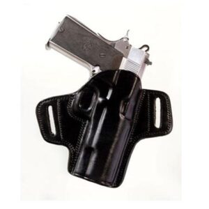 Tagua Gunleather Open Top Belt Holster for Colt Gov’t 1911 5″ Black Right Hand