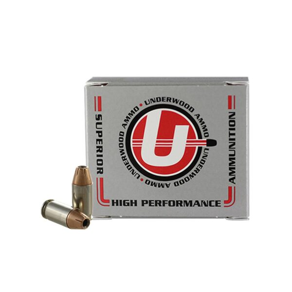 https3A2F2Fmedia.chattanoogashooting.com2Fimages2Fproduct2FUB1412FUB1411 Underwood Ammo Extreme Terminal Performance Hunting and Self Defense Ammunition .380 ACP(+P) 90gr JHP 20/ct