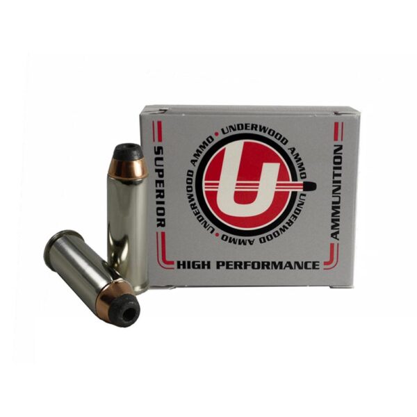 https3A2F2Fmedia.chattanoogashooting.com2Fimages2Fproduct2FUB3292FUB329 Underwood Ammo Handgun Ammunition 44 Rem Mag 200gr JHP 1650 fps 20/ct