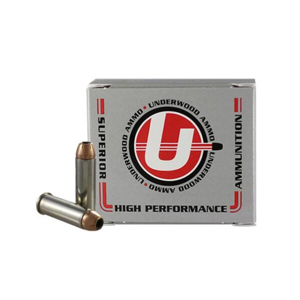 https3A2F2Fmedia.chattanoogashooting.com2Fimages2Fproduct2FUB4312FUB431 Underwood Ammo XTP Jacketed Hollow Point Handgun Ammunition 41 Rem 210gr JHP 1560 fps 20/ct