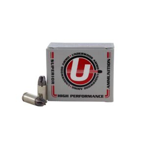 https3A2F2Fmedia.chattanoogashooting.com2Fimages2Fproduct2FUB6792FUB6791 Underwood Xtreme Defender Platinum Handgun Ammunition .380 ACP(+P) 68gr Solid 1400 fps 20/ct