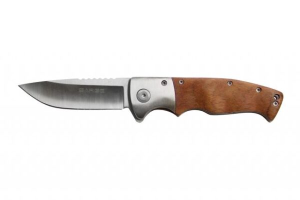 Sarge Knives Flash – Wooden Swift Assisted Folding Knife – 7-3/4″ Overall Length