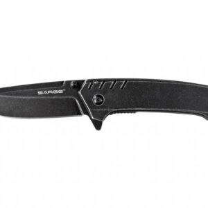 Sarge Knives Stone – Stonewash Frame Lock Folder