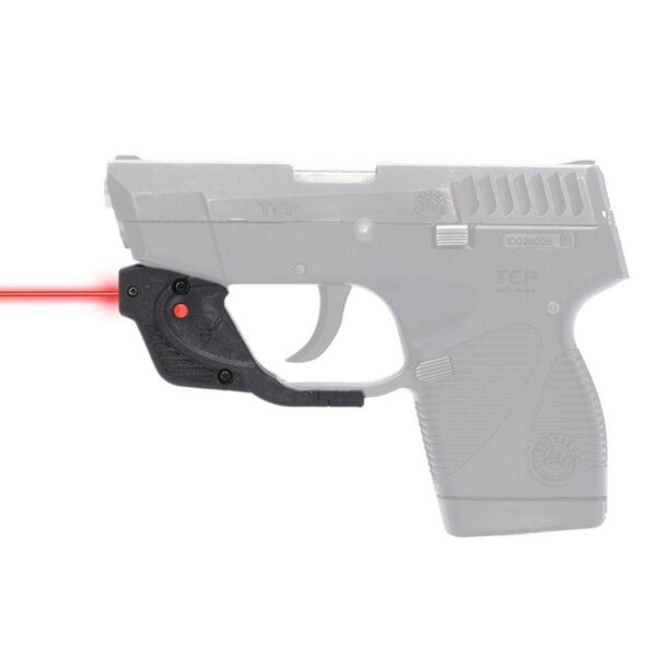 https3A2F2Fmedia.chattanoogashooting.com2Fimages2Fproduct2FVL91200012FVL9120001 Viridian E Series Red Laser Sight for Taurus TCP 738 Black