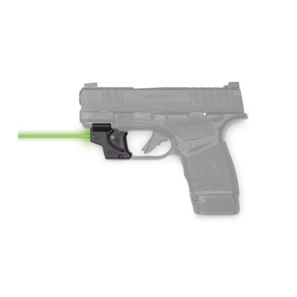 https3A2F2Fmedia.chattanoogashooting.com2Fimages2Fproduct2FVL94000912FVL9400091-1 Viridian E Series Green Laser Black Springfield Hellcat with Kydex IWB Holster Black RH