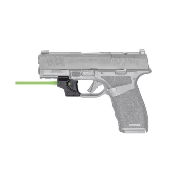 https3A2F2Fmedia.chattanoogashooting.com2Fimages2Fproduct2FVL94001012FVL9400101-1 Viridian E Series Green Laser Black Springfield Hellcat Pro with Kydex IWB Holster Black RH