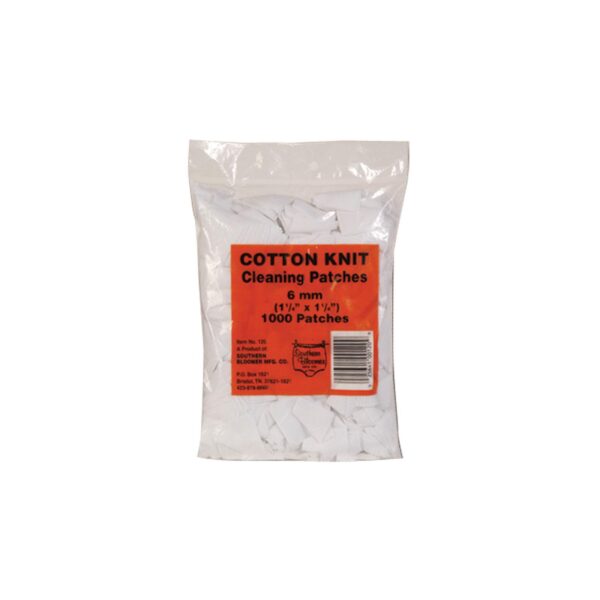 Southern Bloomer 6mm Cleaning Patches 1000/Pack