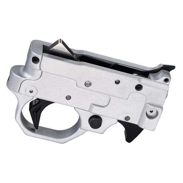 https3A2F2Fmedia.chattanoogashooting.com2Fimages2Fproduct2FVQVCTP110S2FVQVCTP110S-1_1 Volquartsen Drop-In Replacement Trigger Group for Ruger 10/22 and 22 Charger Silver