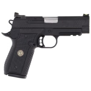 Wilson Combat EDC X9 2.0 Handgun 9mm Luger 15rd Magazine(2) 4″ Barrel Lightrail Armor-Tuff Slide Anodize Frame