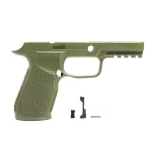https3A2F2Fmedia.chattanoogashooting.com2Fimages2Fproduct2FWC320CSGN2FWC320CSGN-1 Wilson Combat Grip Module for Sig P320 Carry No Manual Safety Green