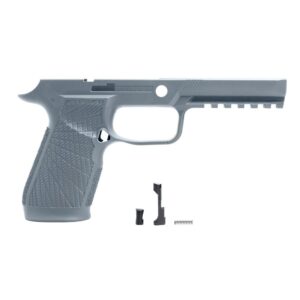 https3A2F2Fmedia.chattanoogashooting.com2Fimages2Fproduct2FWC320FSG2FWC320FSG-1 Wilson Combat Grip Module for Sig P320 Full Size No Manual Safety Grey