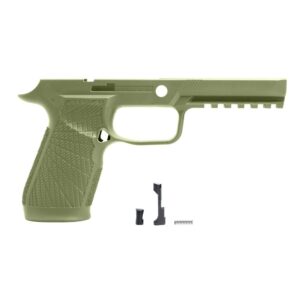 https3A2F2Fmedia.chattanoogashooting.com2Fimages2Fproduct2FWC320FSGN2FWC320FSGN-1 Wilson Combat Grip Module for Sig P320 Full Size No Manual Safety Green