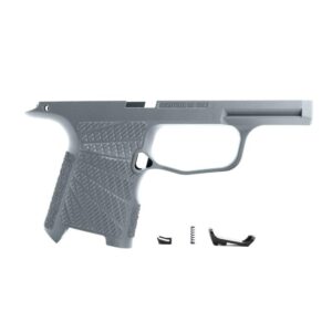 https3A2F2Fmedia.chattanoogashooting.com2Fimages2Fproduct2FWC365SG2FWC365SG-1 Wilson Combat Grip Module for P365 No Manual Safety Grey