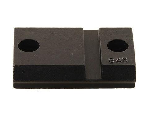 https3A2F2Fmedia.chattanoogashooting.com2Fimages2Fproduct2FWE482272FWE48227 Weaver Grand Slam Steel Top Mount Scope Base – Matte Black – #S46 – Anschutz 1568 FRONT #S46