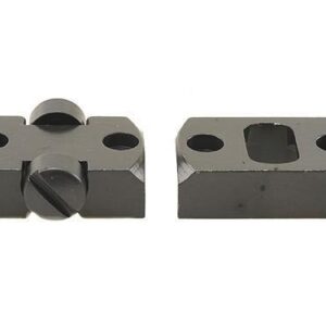 Weaver 2-Piece Grand Slam Steel Dovetail Scope Base – CVA Round Receiver Black