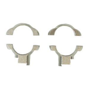 Weaver Grand Slam Ruger Style .22 cal Rimfire Scope Rings 1″ High Nickel