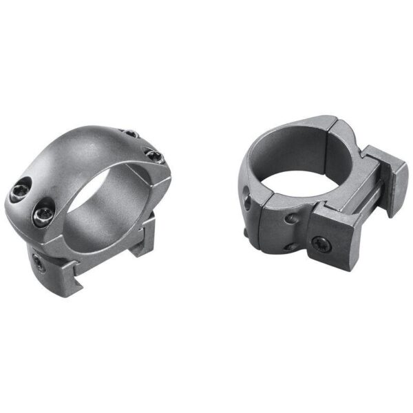 https3A2F2Fmedia.chattanoogashooting.com2Fimages2Fproduct2FWE493182FWE49318-1 Weaver 2-Piece Grand Slam Steel Top Mount Scope Rings 1″ Medium Matte (Windage Adjustable)