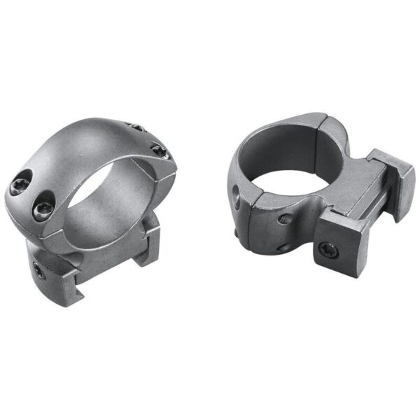 https3A2F2Fmedia.chattanoogashooting.com2Fimages2Fproduct2FWE493192FWE49319-1 Weaver 2-Piece Grand Slam Steel Top Mount Scope Rings 1″ High Matte (Windage Adjustable)