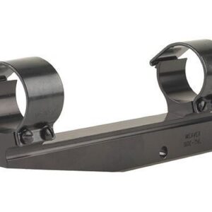 Weaver Detachable Side Mount Aluminum Scope Rings & Base Mount 1″ High (Long Style)