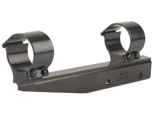 https3A2F2Fmedia.chattanoogashooting.com2Fimages2Fproduct2FWE493402FWE49340 Weaver Detachable Side Mount Aluminum Scope Rings & Base Mount 1″ High (Long Style)