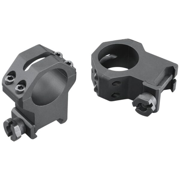https3A2F2Fmedia.chattanoogashooting.com2Fimages2Fproduct2FWE995142FWE99514-1 Weaver 4-Hole Tactical Picatinny Aluminum Scope Rings 1″ XX-High Matte