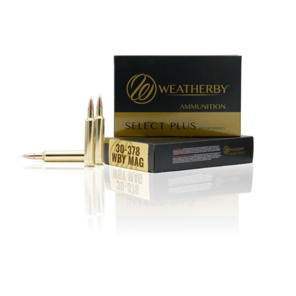 https3A2F2Fmedia.chattanoogashooting.com2Fimages2Fproduct2FWMF303180SCO2FWMF303180SCO Weatherby Select Plus Rifle Ammunition 30-378 Wby Mag 180 gr Scirocco 3500 fps 20/ct