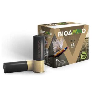 BIOAMMO Lead Game Pheasant Shotshells 12 ga 2-3/4″ 1-1/8 oz 1280 fps #6 25/ct