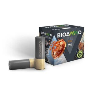 BIOAMMO Steel Target Shotshells 12 ga 2-3/4″ 7/8 oz 1325 fps #7 25/ct