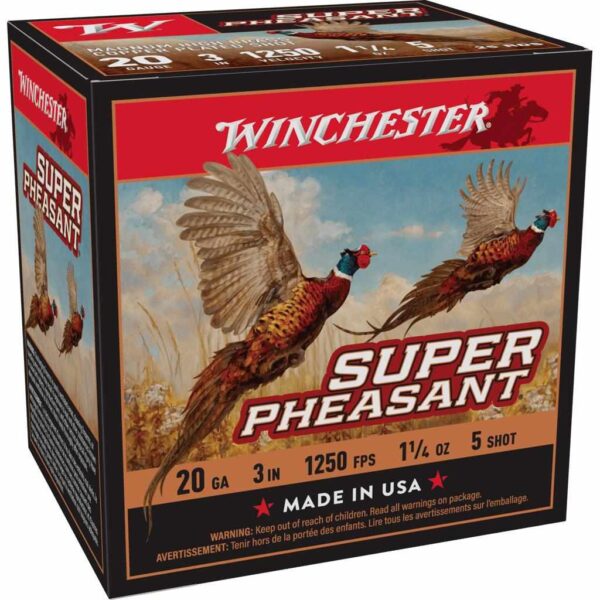 https3A2F2Fmedia.chattanoogashooting.com2Fimages2Fproduct2FWNX203PH52FWNX203PH5_1 Winchester Super-X Super Pheasant Shotshells 20 ga 3″ 1-1/4 oz 1250 fps #5 25/ct