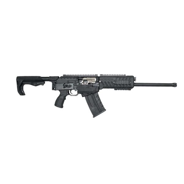 https3A2F2Fmedia.chattanoogashooting.com2Fimages2Fproduct2FWW7200BL2FWW7200BL1 Fostech Origin 12 Gen 2 Long Barrel Shotgun 12ga 2-3/4″ Chamber 5rd Magazine 18.5″ Barrel Black