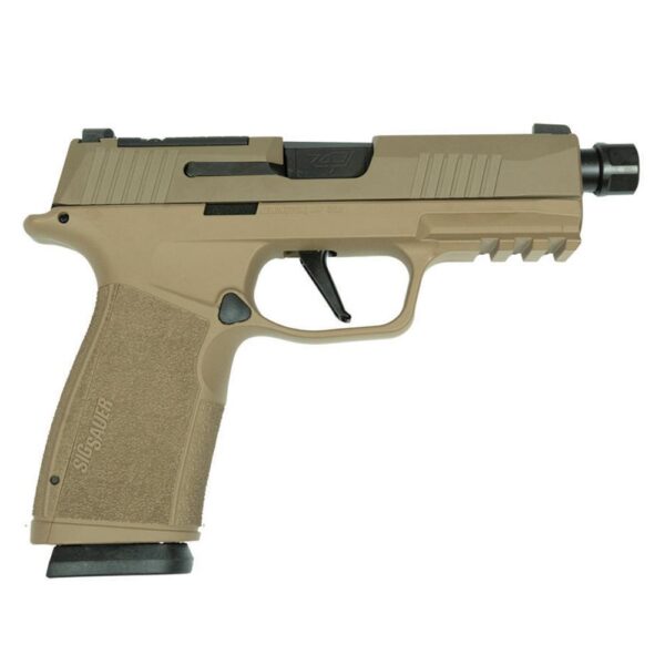 https3A2F2Fmedia.chattanoogashooting.com2Fimages2Fproduct2FXI6712052TT2FXI6712052TT-1 Sig Sauer P365 XMacro Handgun 9mm Luger 17rd Magazines (2) 3.7″ Barrel Two Tone Tan TB