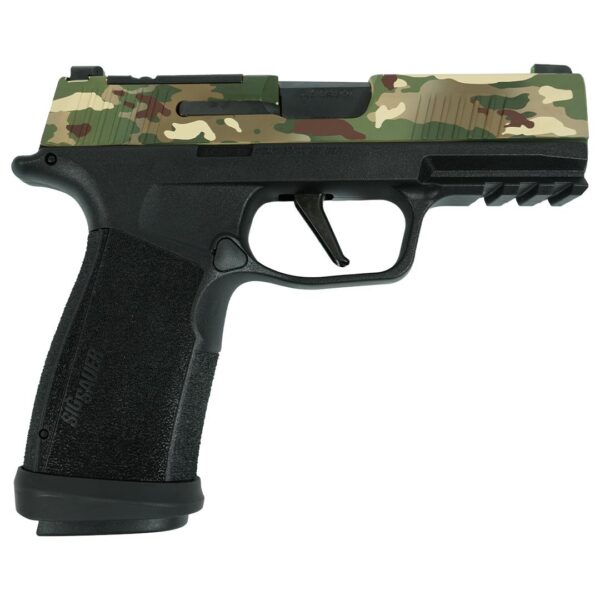 https3A2F2Fmedia.chattanoogashooting.com2Fimages2Fproduct2FXI681686MLTI2FXI681686MLTI_3 Sig Sauer P365 “MuiltiCam” XMACRO TACOPS Handgun 9mm Luger 17rd Magazines(4) 3.7″ Barrel Black Grip