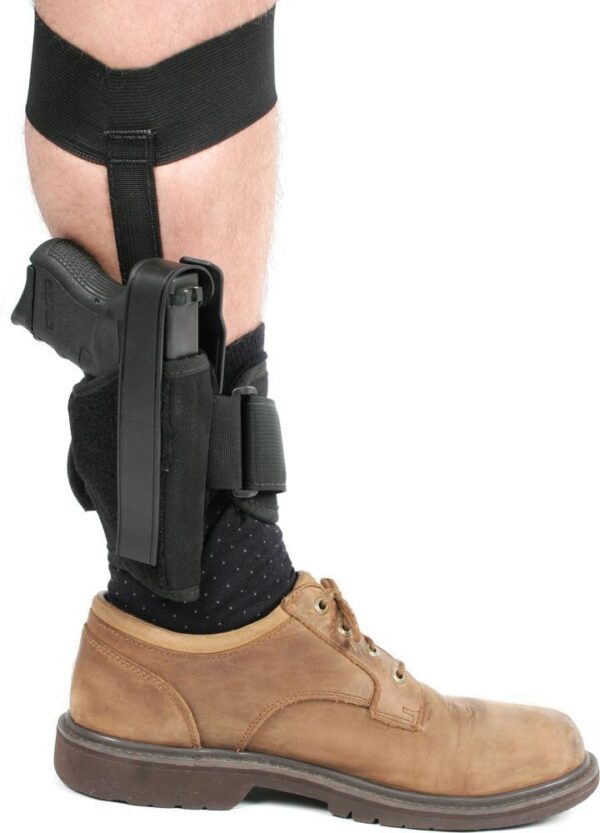https3A2F2Fmedia.chattanoogashooting.com2Fimages2Fproduct2FXO40AH16BKR2FXO40AH16BKR Blackhawk Ankle Holster Right Hand – Black