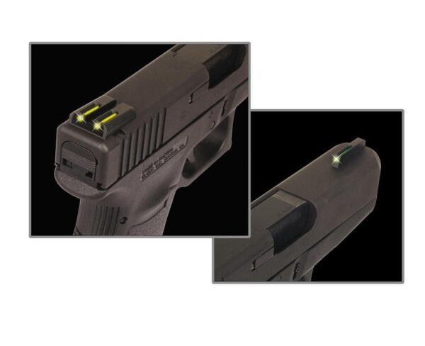 https3A2F2Fmedia.chattanoogashooting.com2Fimages2Fproduct2FXRTG131ST1Y2FXRTG131ST1Y Truglo TFO Tritium/Fiber-Optic Day/Night Sights Fits Sig #8 Front/#8 Rear – Front Green/Rear Yellow