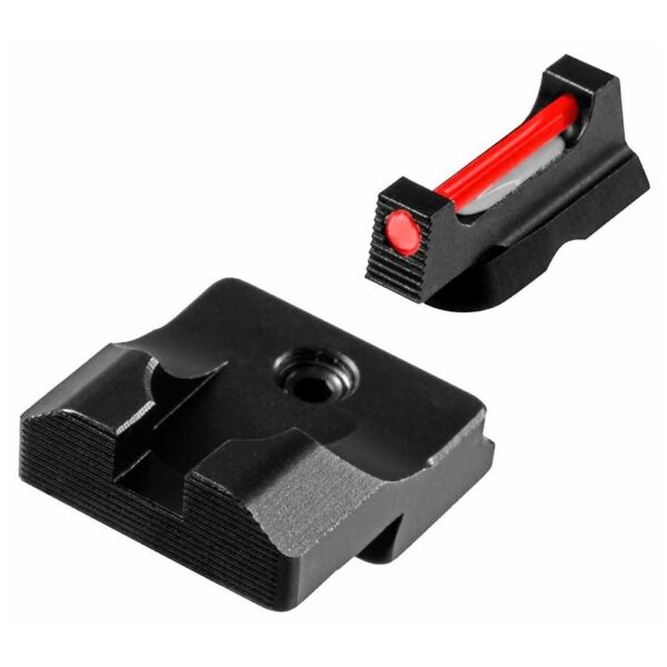 https3A2F2Fmedia.chattanoogashooting.com2Fimages2Fproduct2FXRTG132SX2FXRTG132SX Truglo Fiber Optic Pro Sight Set Red Front Black Back for Sig X5