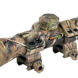 Truglo 4x32mm Compact Crossbow Scope with Weaver Style Rings – Crossbow Reticle Camo