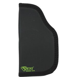 Sticky Holsters Large Sticky Pocket Holster for 5″ Large/Full Size Autos with Laser Grey Ambi