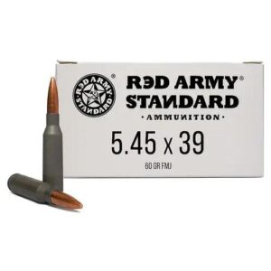 Century Arms Red Army Standard Rifle Ammunition 5.45×39 60gr FMJ Lead Core 30/ct