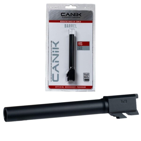 https3A2F2Fmedia.chattanoogashooting.com2Fimages2Fproduct2FYCPACN00012FYCPACN0001_1 Canik Steel Drop in Barrel for Select Canik Pistols Full Size Replacement Black