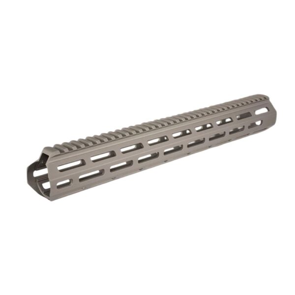 https3A2F2Fmedia.chattanoogashooting.com2Fimages2Fproduct2FYQ15HBMLOKHG2FYQ15HBMLOKHG-1 Q Honey Badger M-LOK AR Handguard 15” Grey