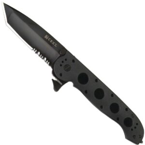 CRKT M16-14ZLEK Tanto Flipper Knife (3.75″ Black Serr)