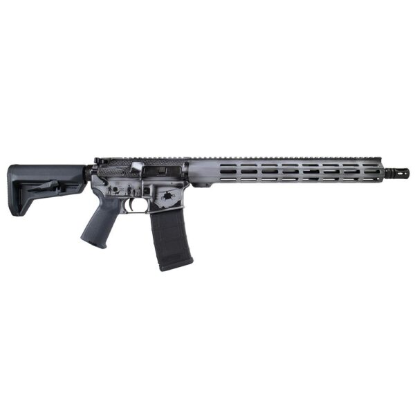 https3A2F2Fmedia.chattanoogashooting.com2Fimages2Fproduct2FZC3001111000042FMilitaryARGreyG-R Shark Coast Tactical “Armed Forces Grey” AR-15 Rifle 5.56mm 30rd Magazine 16″ Barrel 15″ MLOK Handguard