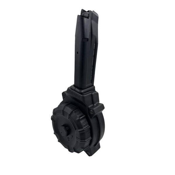 https3A2F2Fmedia.chattanoogashooting.com2Fimages2Fproduct2FZMDRMA1162FZMDRMA116-1 ProMag Springfield Armory Prodigy 2011 Drum Handgun Magazine 9mm Luger 50/rd